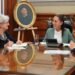Sheinbaum receives Mia Amor Mottley, Prime Minister of Barbados