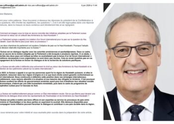 What is Switzerland’s position regarding the rights of Artsakh Armenians? Swiss President Guy Parmelen answered the questions of “Aravot”.