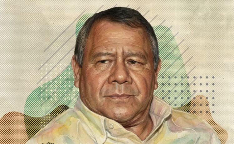 He is Audomaro Martínez, the head of the Obrador movement behind the militarization of the country