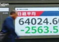 Tokyo stocks plunge as AI-linked shares trigger heavy selling