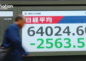 Tokyo stocks plunge as AI-linked shares trigger heavy selling
