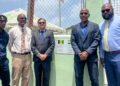 High Commissioner of India to SVG hands over Edinboro Hard court