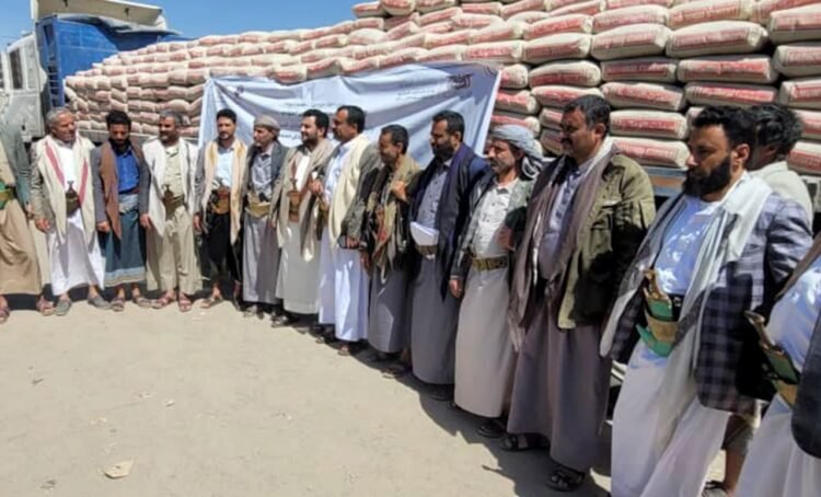 Launching the disbursement of the ninth batch of support for community initiatives in the districts of the western sector in Sana’a