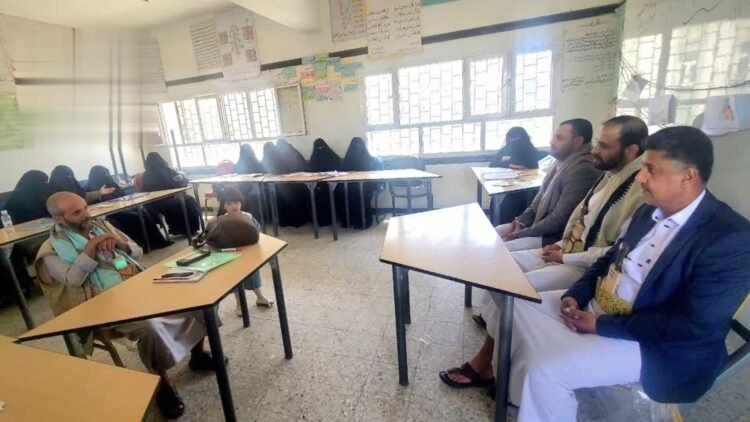 Check out a training workshop for first-grade teachers and gymnasium rehabilitation in Dhamar