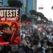 Citizens filled the boulevard yesterday, today is the third protest against the project in Zvrnec: We protect the land, the people, the future – Shqip.com
