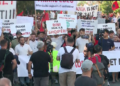 Today, the 11th citizen’s protest in Tirana/ Citizens fill the square and demand the removal of Rama, the protester: Albania belongs to the people, not to those in power – Shqip.com