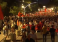 “Tomorrow more!”/ The rally in front of the Prime Minister’s Office ends, the protesters start the march in the streets of Tirana – Shqip.com