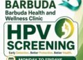 Barbuda Women Encouraged to Take Advantage of Free HPV Screening Services