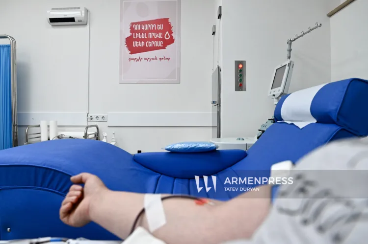 On World Blood Donor Day, a public campaign under the slogan “One drop of humanity” will be held
