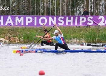 Fuksa won a golden double. The Czech canoeist also won the 500-meter race at the EC
