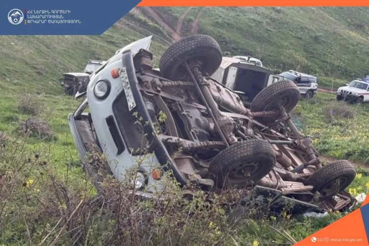 Accident in the mountains near Geghashen village: there is a victim