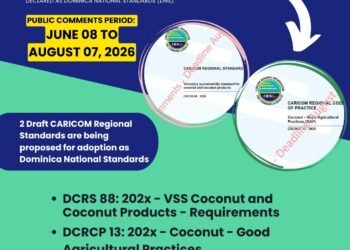 ANNOUNCEMENT: Dominica Bureau of Standards solicits public comments on draft standards