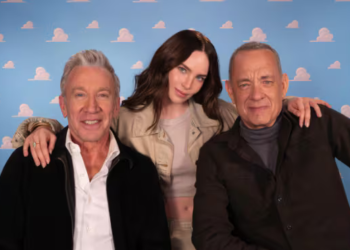 With Hanks and Alley, Belinda announces that she will be part of the “Toy Story 5” dub!