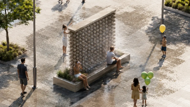 Water-filled ceramic cubes help against urban heat islands – DiePresse.com