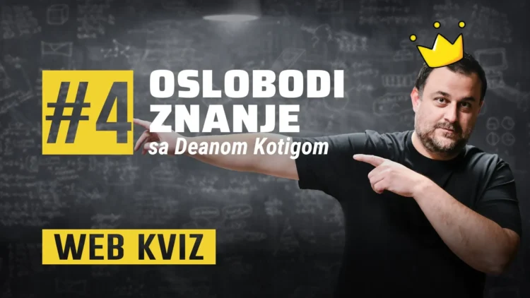 There is the fourth in a row Free the knowledge quiz with Dean Kotig – Perhaps the most difficult so far