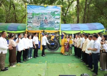 Xayphouthong District Opens 2026 Heuan Hin Stone Castle Festival in Savannakhet
