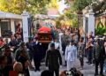 Large crowds turned out to pay their final respects and bid farewell to the late former President “Lú Olo”
