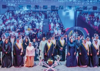 Gulf News | Issa bin Abdullah Al Khalifa sponsors the graduation ceremony of the fourth batch of undergraduate and graduate students at the American University of Bahrain