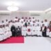 Gulf News | Giants of the word Ali Al-Sharqawi and Fathia Ajlan meet for the love of Bahrain. The Al-Sharqawi family renews their pledge, loyalty and allegiance to His Majesty the King.