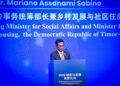 Timor-Leste participates in global forum on development and poverty reduction in China