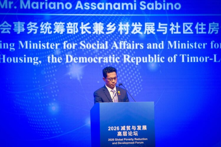 Timor-Leste participates in global forum on development and poverty reduction in China
