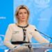Zakharova considers RA politics as manipulation