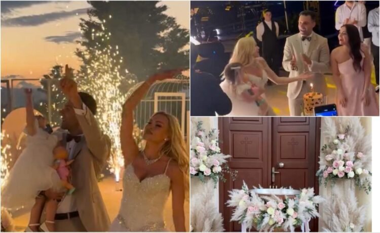 Vicky Kavoura: Wedding, baptism and birthday on the same day