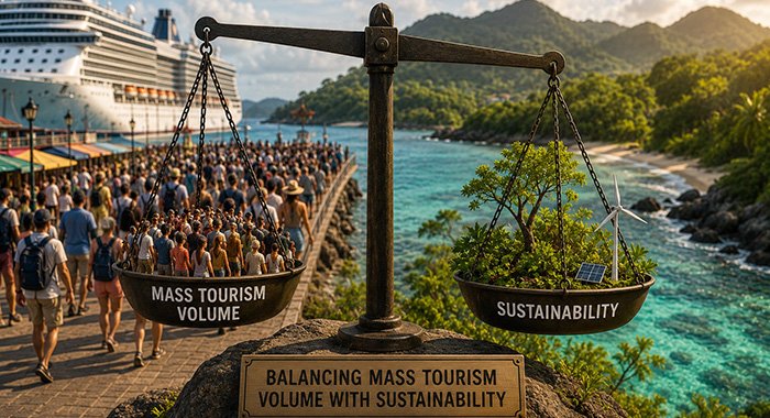 Balancing mass tourism volume with sustainability in SVG – iWitness News