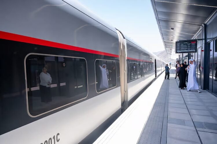 UAE residents wake before dawn, take first Etihad Rail train straight to work