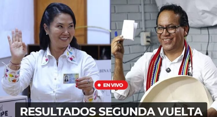 Resultados ONPE al 98.327%: Keiko Fujimori y Roberto Sánchez disputan voto a voto la Presidencia del Perú
