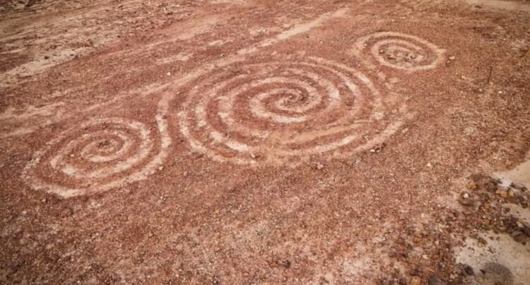 La Libertad: They destroy a geoglyph that is more than a thousand years old and denounce retaliation by invaders