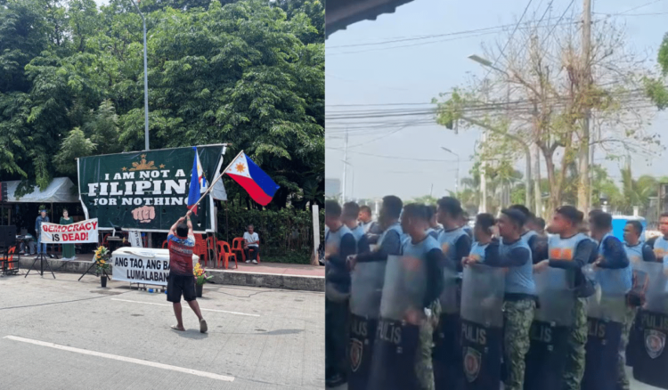 Duterte groups rally at Senate 