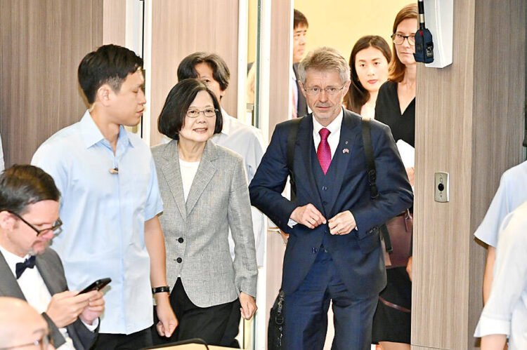 Tsai, Czech speaker reflect on legacy of Vaclav Havel