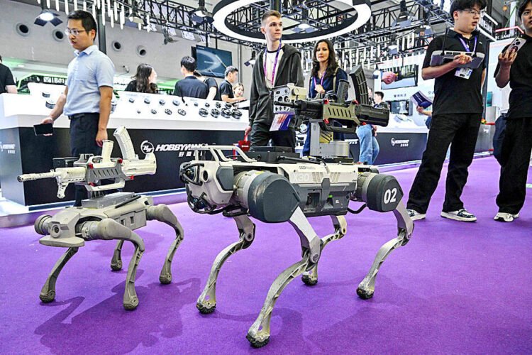China developing robotic ‘wolves’ to support military