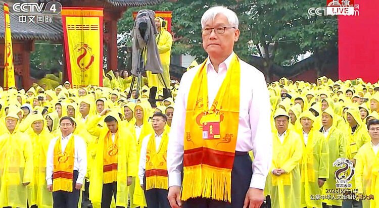 Official criticizes KMT for attending Fuxi memorial