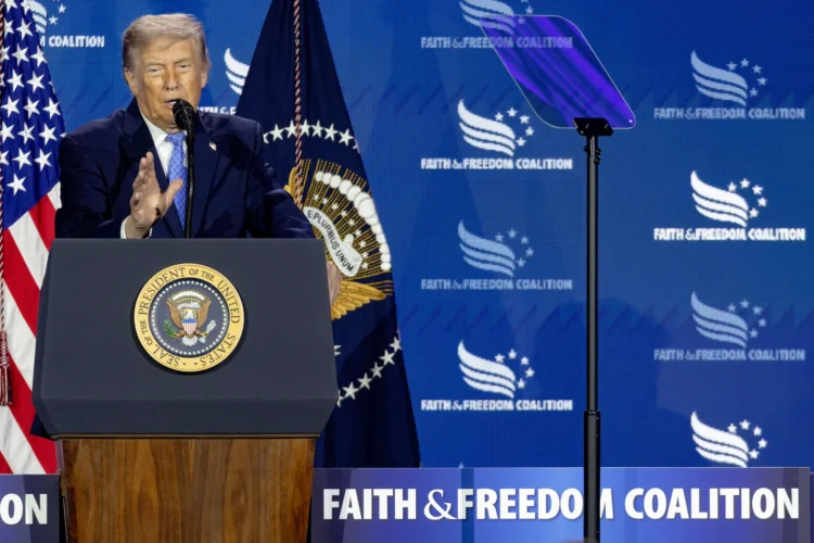 Trump tries out midterms message that focuses on ‘communists’