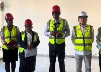 PM Skerrit satisfied with progress on Goodwill Secondary School project site