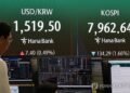 (LEAD) Seoul shares open sharply lower on renewed Iran tensions, U.S. tech losses