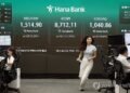 (2nd LD) Seoul stocks up for 4th day to finish above 8,700 on U.S.-Iran deal optimism