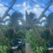 Car crashes into power pole, causing damage in Tonga