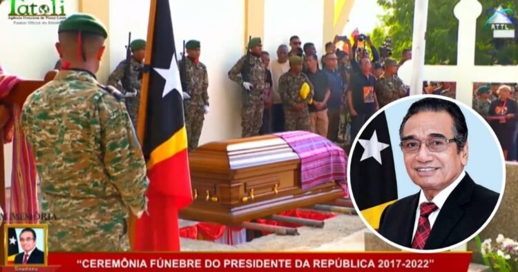 Former President “Lú Olo” laid to rest in Metinaro-Dili among national heroes