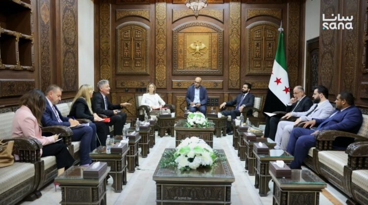 Syria’s Interior Minister meets EU delegation to discuss human rights cooperation