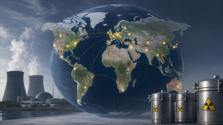 Which countries have the most nuclear waste? A new map has been released