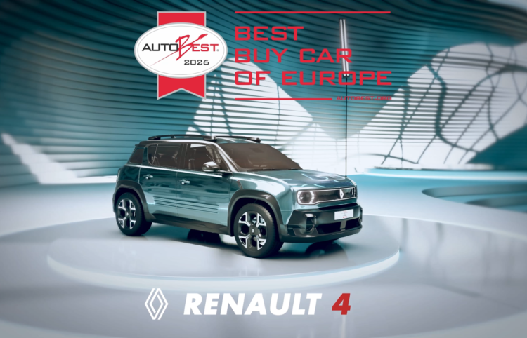 At Roland Garros, the awarding of the top European award to the Renault 4