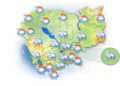 Rain forecast for Cambodia in next few days