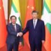 Chinese president holds talks with Myanmar counterpart on boosting cooperation