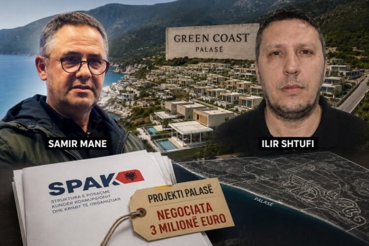 Document/ Samir Mane also in the file of Ilir Shtufi and Tur Koçek. Bargains for the luxury resort in Palasa (Green Coast) – Shqip.com