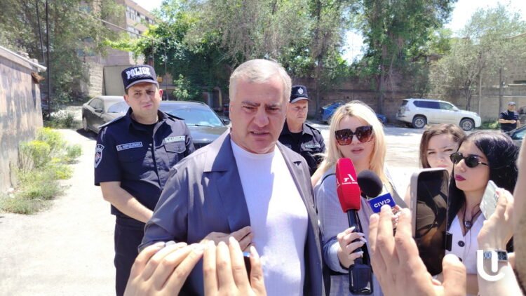“If he is sure that he has won after so many illegalities, we suggest that we go to the second round.” Samvel Karapetyan
