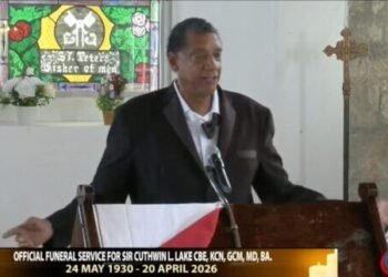 VIDEO: Eulogy for Dr. Cuthwin Lake Delivered at his funeral today by son George Lake