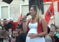 “I’m here for the chick that will come to life and the future!”- Pregnant young woman in protest: Cancel the project, we don’t allow you to sell Albania